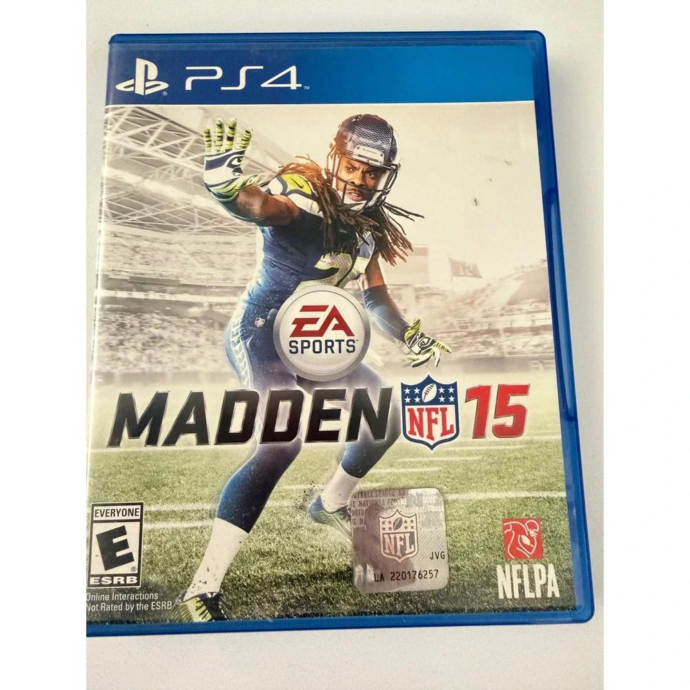 Madden NFL 15 Sony PlayStation 4 PS4 EA Sports Football Richard Sherman Cover
